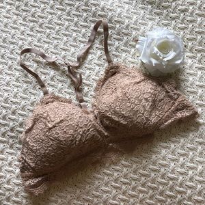 Aerie Glitter Strap Bralette
